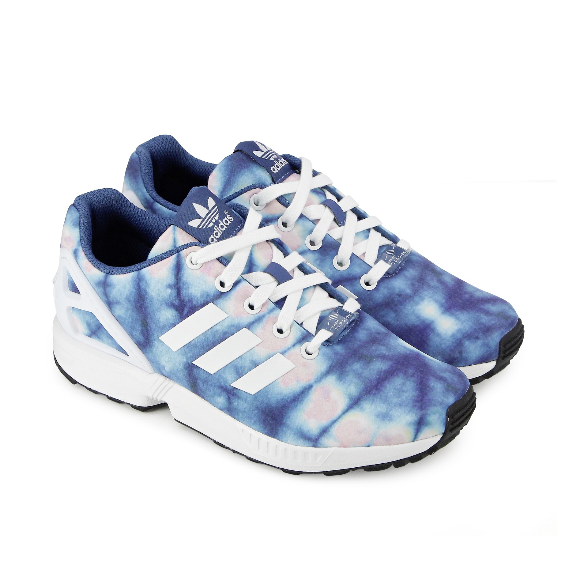 adidas zx flux bleu ciel femme